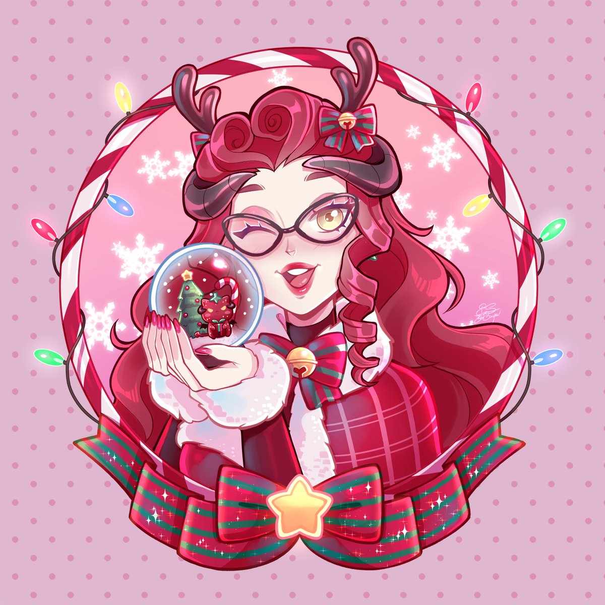 Love on me for the Kissmas? 
Merry Kissmas darling ♥