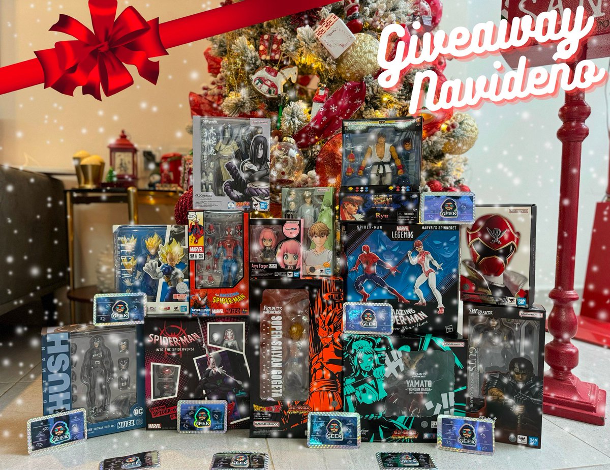toys_chronicles's tweet image. INICIA EL MEGA GIVEAWAAAAAY NAVIDEÑO/REYES DE FIGURAS DE ACCIÓN!!!!!

Antes que todo, recuerden que TODAS MIS DINÁMICAS SON COMPLETAMENTE GRATIS!!! NUNCA JAMÁS SE LES PEDIRÁ ALGO POR PARTICIPAR!!!

Un poco tarde ya que tenía planeado que empezara los primeros días de diciembre,…