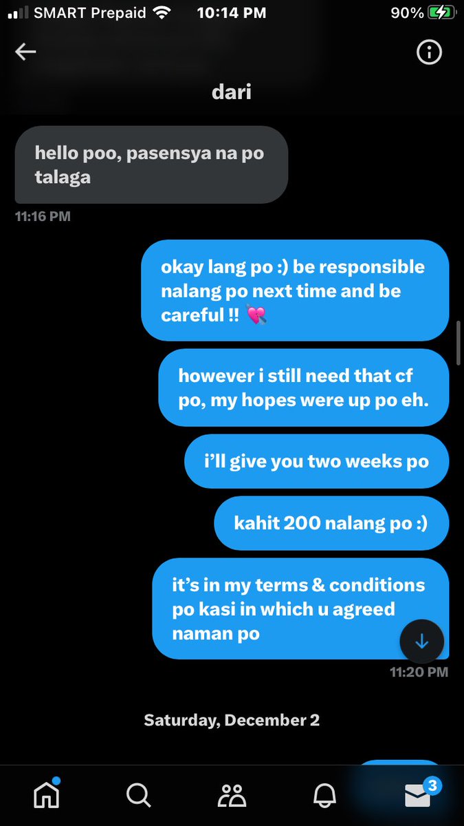 leivsie's tweet photo. then, 113023 she canceled our transaction !  see pics below. as u can see, i was very calm and patient talaga habah altho i have seen some red flags from her rin https://t.co/vmDnX5vr2k