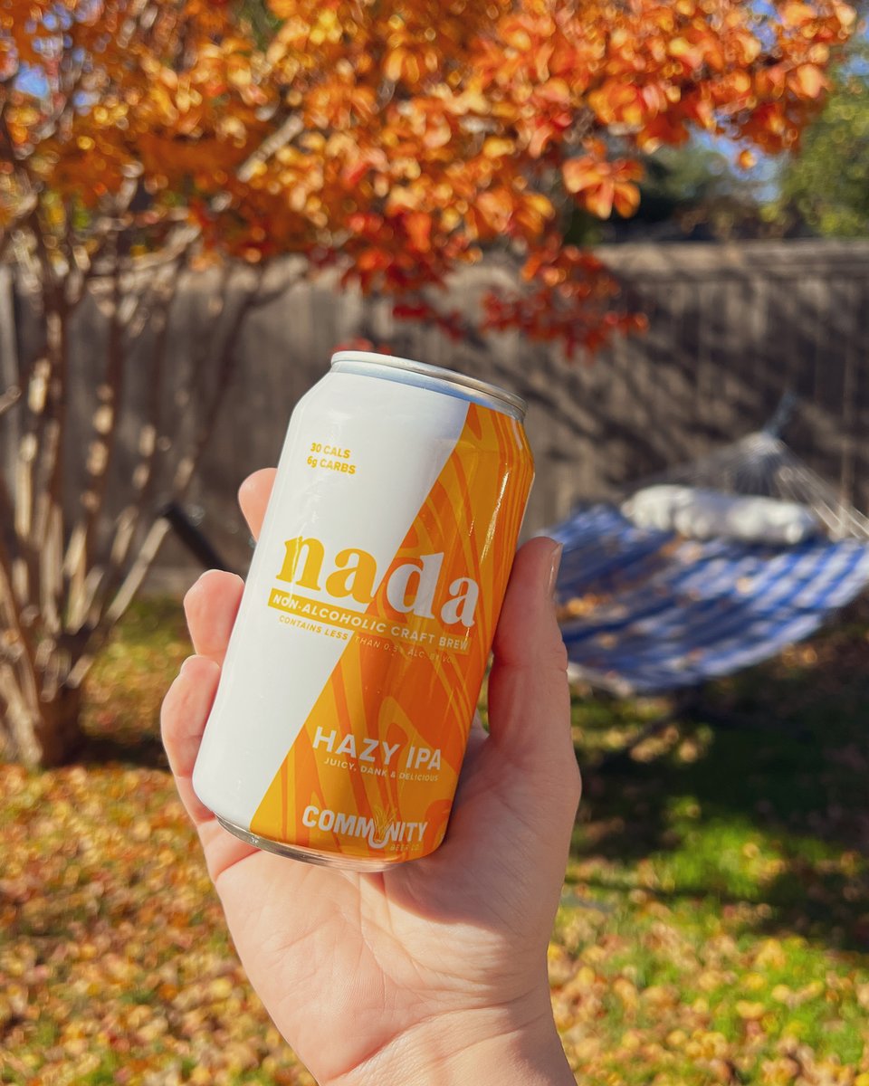NadaBrews's tweet photo. The perfect Saturday morning beer. #NADA #NADAHazy @CommunityBeerCo https://t.co/kklcUcqEAN