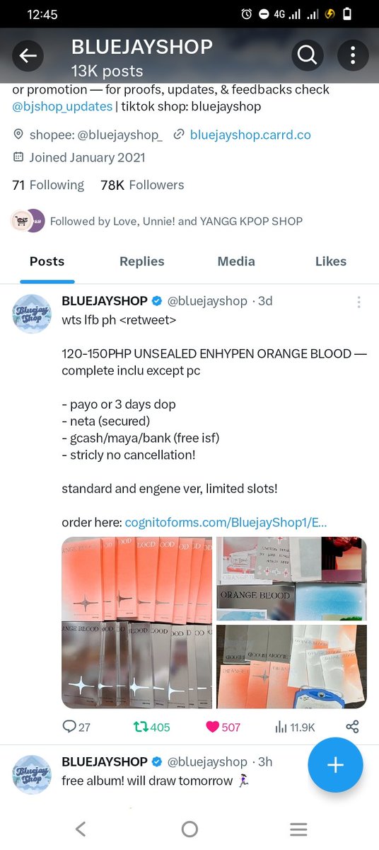 urhighness_16's tweet photo. @bluejayshop 🧡🧡🧡 https://t.co/K0kY6CbTLB