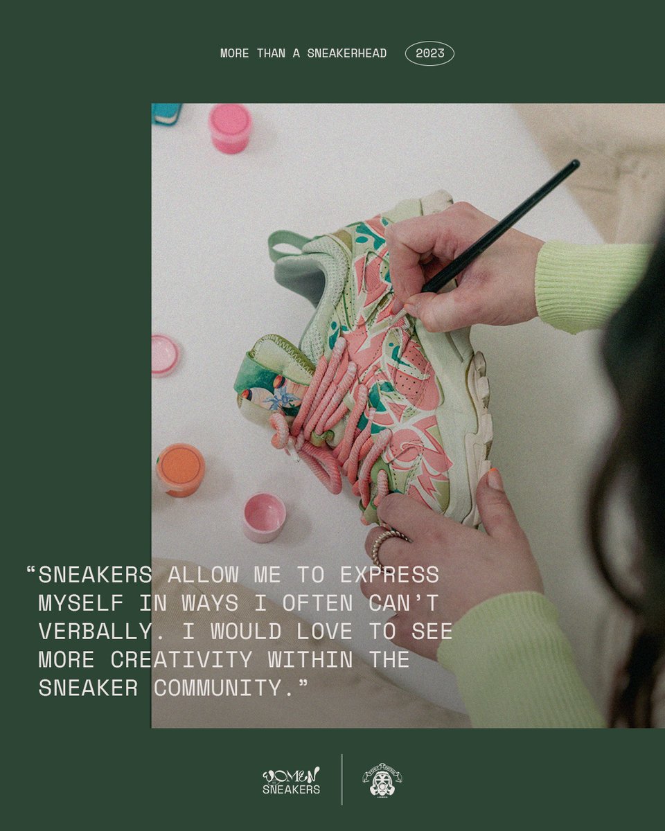 Footpatrol_ldn's tweet photo. Also joining our lineup of incredibly creative women who are more than a sneakerhead, is Stella Stockbridge of 'ShoesByStella' 👟
Check out more from the feature here:
#Footpatrol #TEAMFP #MTASH https://t.co/rIngD4PVsq