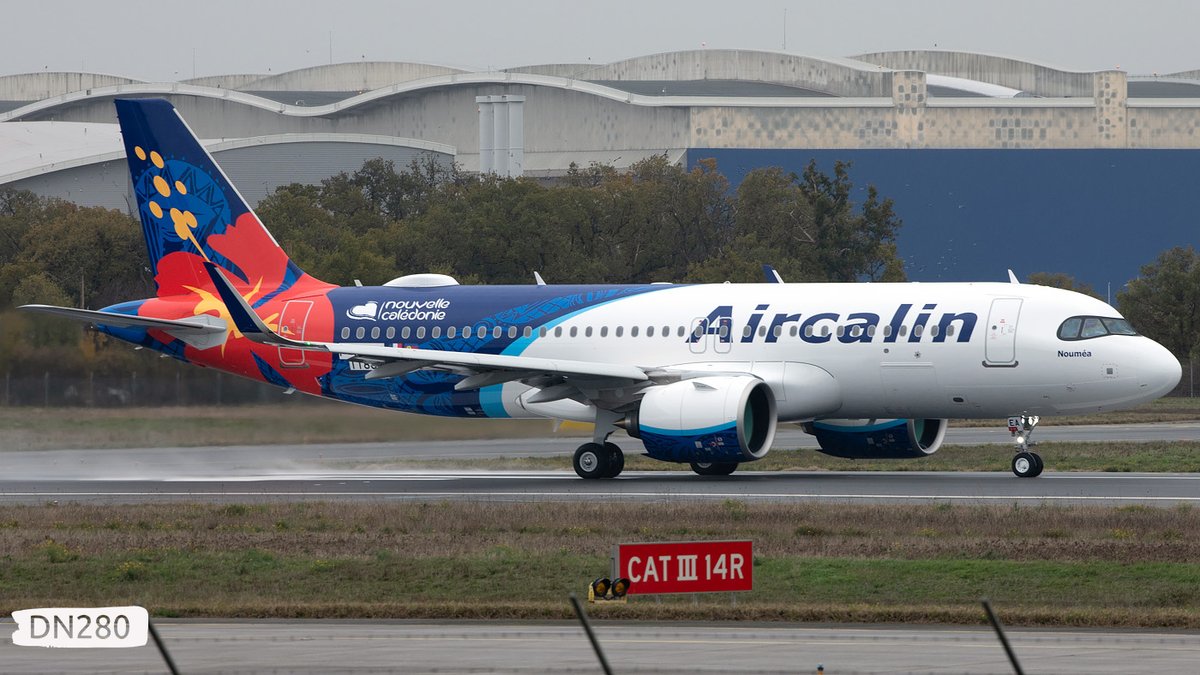 AirCalin A320-271N msn 11882 F-WWBE / F-ONEA 'Nouméa'
ACI/2 first flight
TLS - 09.12.2023