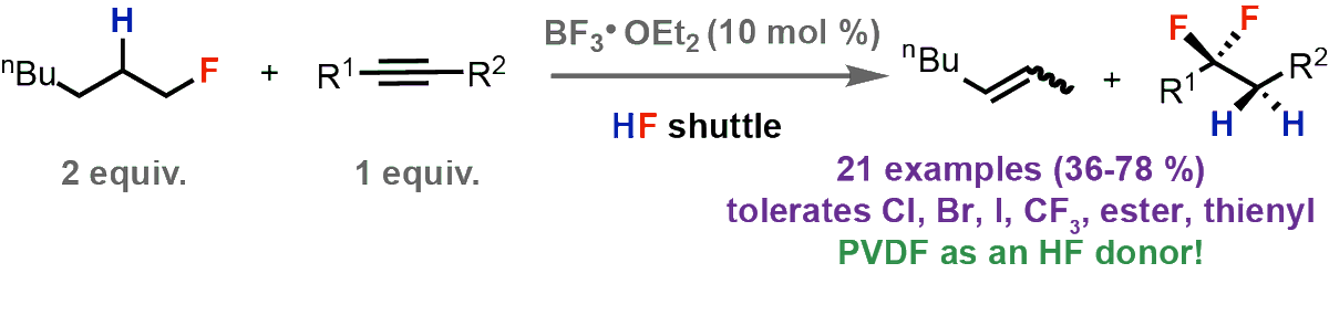 Crimmin Group (@crimmingroup) on Twitter photo Interested in recycling fluoroalkanes ? Shannon, Feriel, Dan and <a href="/andreasinthesky/">Andreas Phanopoulos</a> report an efficient approach to HF shuttling in <a href="/angew_chem/">Angewandte Chemie</a>. The method can be applied to poly(vinylidene difluoride) - a widely used fluorinated polymer. onlinelibrary.wiley.com/doi/10.1002/an… Interested in recycling fluoroalkanes ? Shannon, Feriel, Dan and <a href="/andreasinthesky/">Andreas Phanopoulos</a> report an efficient approach to HF shuttling in <a href="/angew_chem/">Angewandte Chemie</a>. The method can be applied to poly(vinylidene difluoride) - a widely used fluorinated polymer. onlinelibrary.wiley.com/doi/10.1002/an…