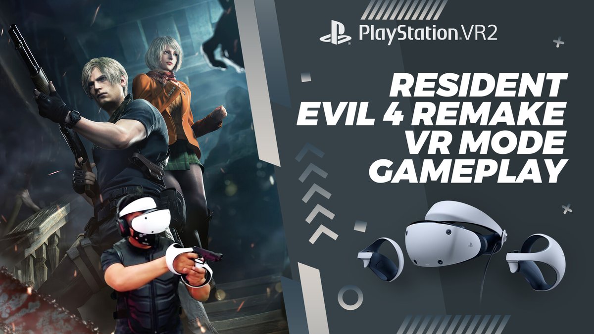 vr_zak's tweet photo. Resident Evil 4 REMAKE VR Mode Gameplay  (4K) Video #PSVR2 https://t.co/uTd63ELFda via @YouTube https://t.co/1sAp6YYkHh
