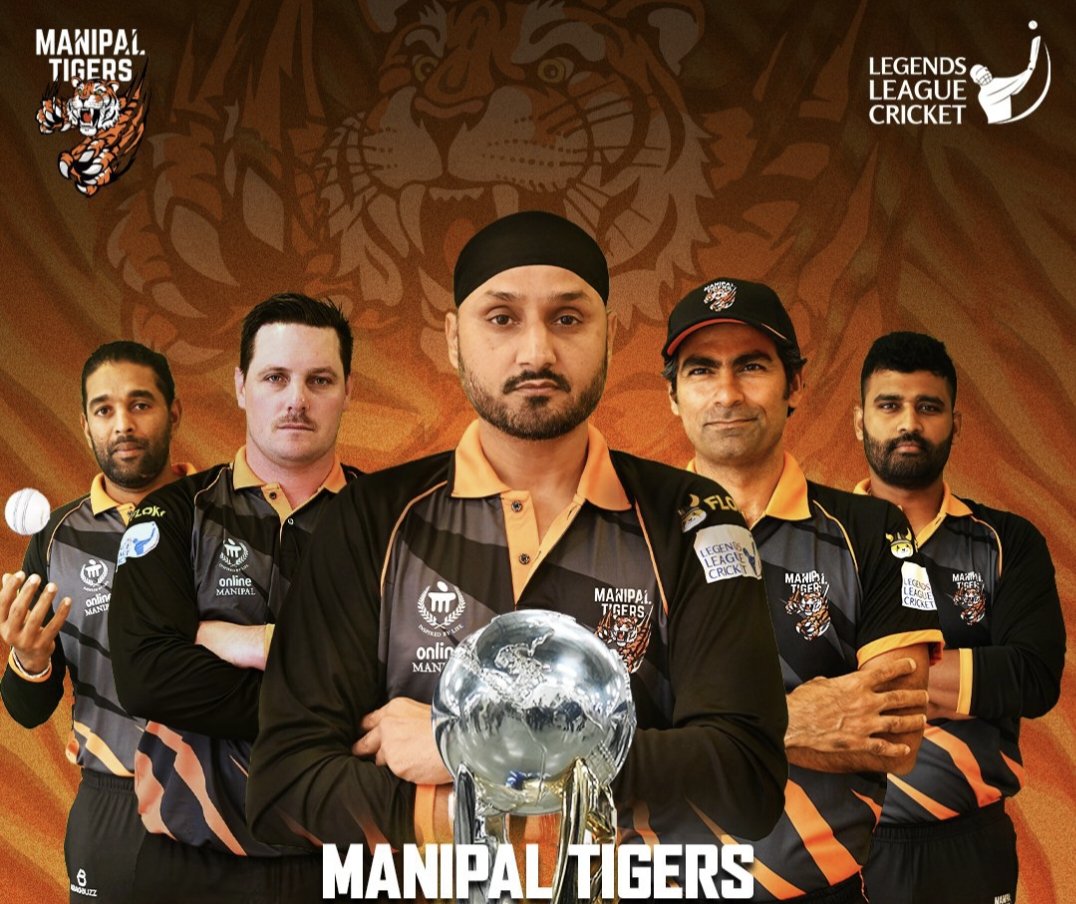 So here are champion of #LegendsLeagueCricket 2023 #ManipalTigers congratulations @harbhajan_singh & entire team
Hardluck mera Bhai @ImRaina
#LLC