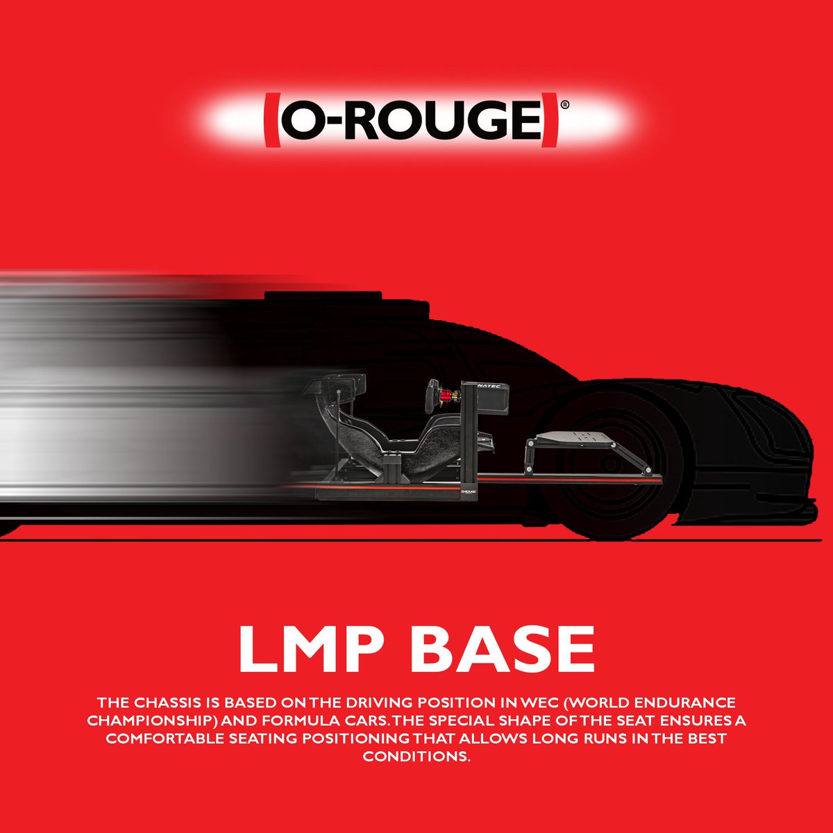 LMP & F1 enthusiasts 🔥

A pure seating position with the comfort to go with it.

🔗o-rouge.com/cockpits/lmp-r…

#wec #formula1 #worldendurancechampionship #lmp #prototype #f1 #simulator #simracing #simrig #esports #lemans #motorsport #endurance #motorsporthardware