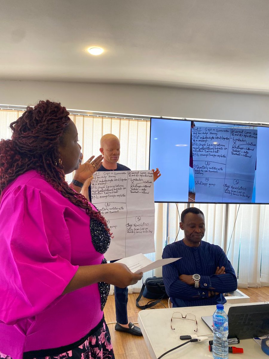 ARC_ESM's tweet photo. Immersed in our commitment to drive innovation, ensure accountability, promote ownership, and uphold diversity, equity, and inclusion, @ARC_ESM organized a 2-Day End-of-Year Staff Retreat. 

@zukynokeke @MizTeeYaji https://t.co/U79x1B1CqH