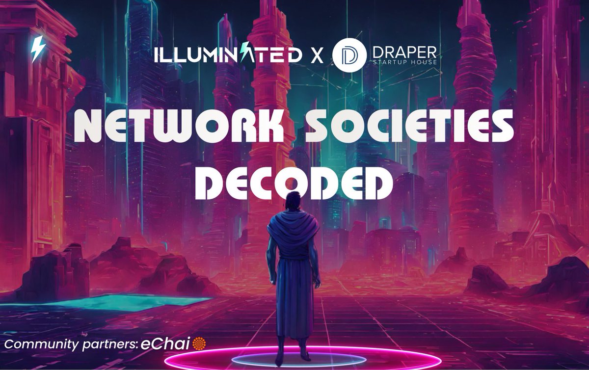 Sovrnplace's tweet photo. That's a wrap!⚡

It was a great time talking Network Societies, RWAs, Self-Sovereign IDs, Community building, Crypto adoption, the future of Sovereign Individuals, Startup Cities and a lot more.

Let’s get into it👇

@dsh_india @dshglobal @eChaiVentures https://t.co/USY6ISHbXl