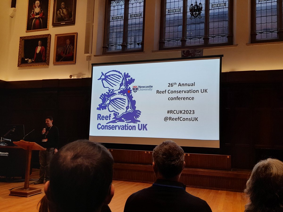 Amazing  be touching base again with cutting edge topical marine research. Its great to hear some very interesting talks and presentation at this year Reef Conservation UK conference #RCUK2023 @ReefConsUK