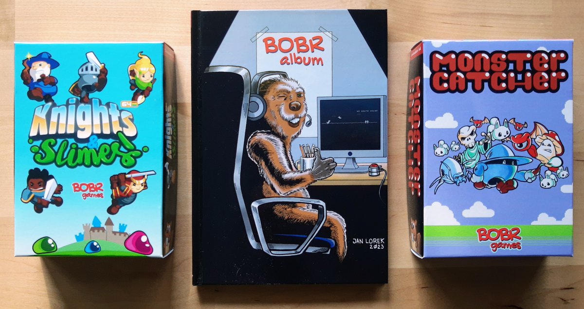 Inside the album there is a chapter written by <a href="/monteboyd/">Monte Boyd</a> Due to this fact, we prepared a special "Monte Boyd Bundle" containing the BOBR Album and two of his games on cartridge.