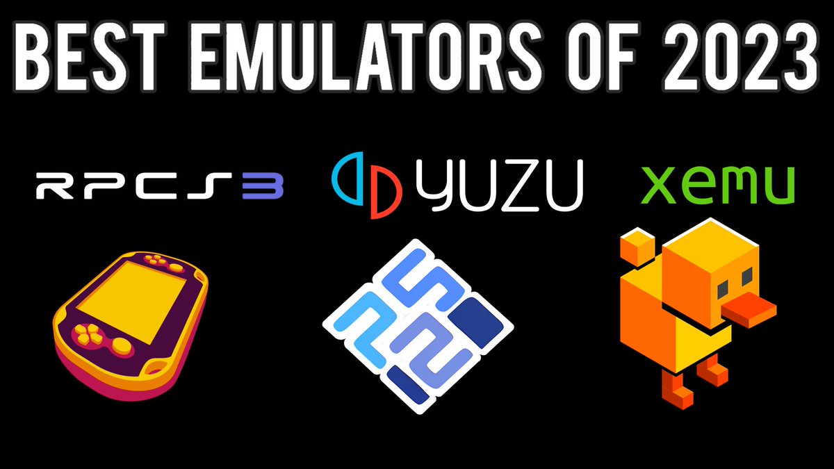 The Best Emulators of 2023 Watch Here : youtu.be/sVPot6-YbsM?si… #Emulation