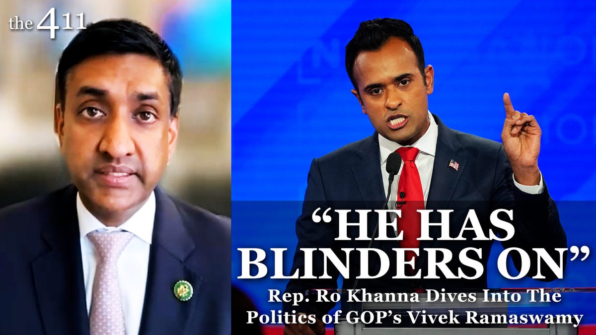 Rep. Ro Khanna Talks About Debating Vivek Ramaswamy & His Post-Racial Politics | The 411 dlvr.it/Szw7w5