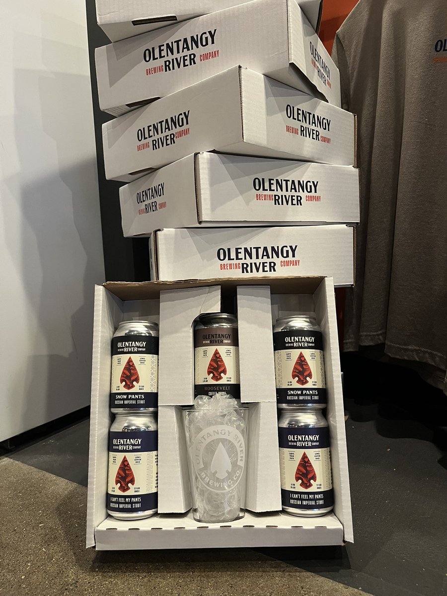 Have a stout fan on your holiday list? Why not pick them up our new Stout Box? Featuring two cans of our fan favorite, I Can’t Feel My Pants &amp; Snow Pants and one single of our Roosevelt Coffee Stout. Box is finished off with a ORBC pint glass, great for consuming these beverages.