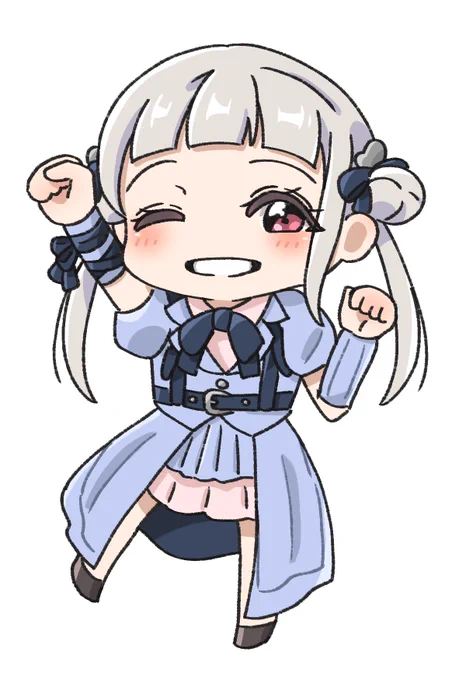 ちぃちゃん冬毬ちゃん描きましたー!! 