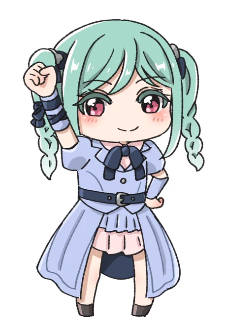 ちぃちゃん冬毬ちゃん描きましたー!! 