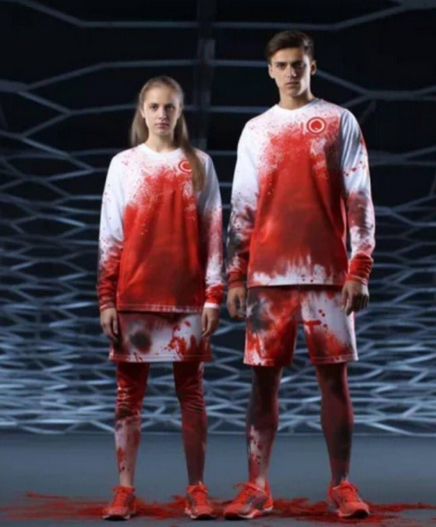 Czech magazine Reflex has proposed a design for Olympic outfits for Russian athletes at the 2024 Paris Olympics

🇨🇿🇺🇦