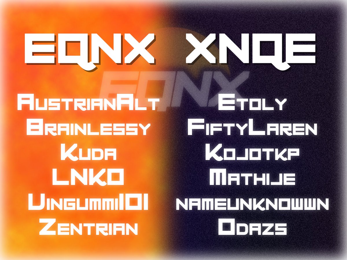 Better late than never. HERE ARE OUR TWO LINEUPS FOR
<a href="/TMForHours/">Trackmania For Hours</a>
🥳
(There were mistakes on the last one, so here's the fix, <a href="/ZamKim/">Eun Soo 'Zam' Kim</a> is drunk)