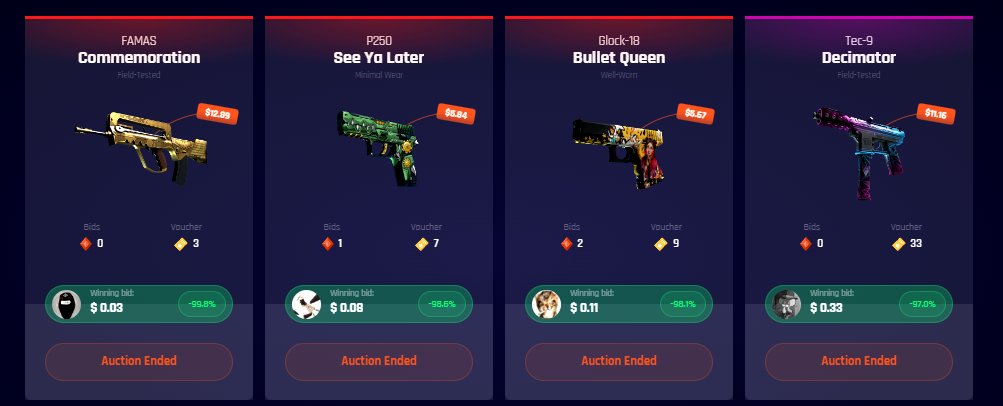 Today's row of CS2 skin snipes 👀