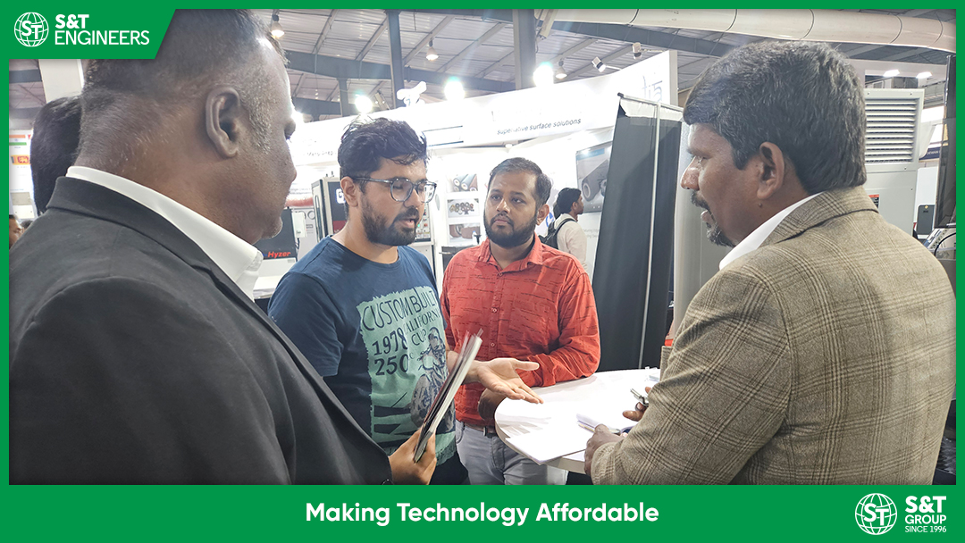 STEngineersPvt1's tweet photo. 🌟 Day 4 at #ENGIMACH2023 - a day fueled by innovation and forward-looking discussions! Proudly representing S&amp;T Engineers, exploring cutting-edge tech and driving the future of engineering. Check out our Day 4 snapshots! 🛠️✨ https://t.co/WzvZsVkXtK