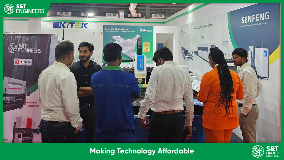 STEngineersPvt1's tweet photo. 🌟 Day 4 at #ENGIMACH2023 - a day fueled by innovation and forward-looking discussions! Proudly representing S&amp;T Engineers, exploring cutting-edge tech and driving the future of engineering. Check out our Day 4 snapshots! 🛠️✨ https://t.co/WzvZsVkXtK
