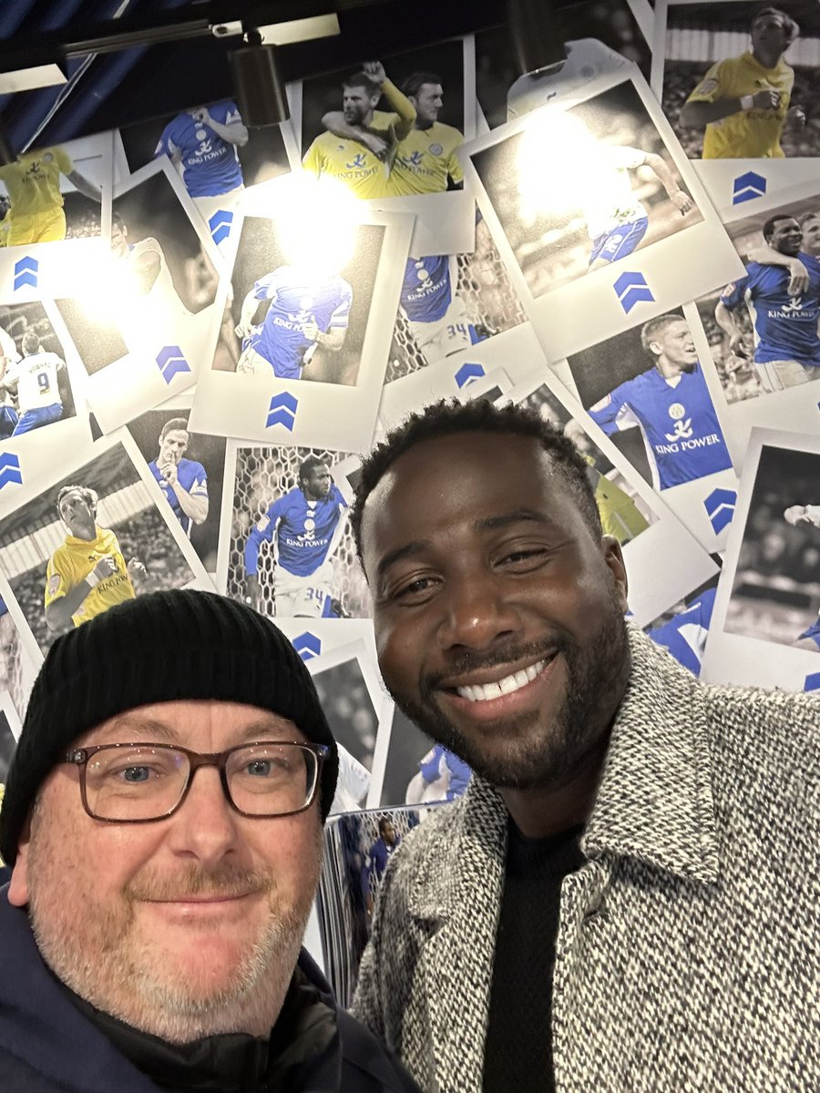 Great to meet @Sol Bamba @lcfc today top gent