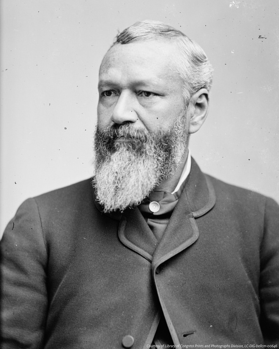 #OnThisDay in 1872, P.B.S. Pinchback was sworn in as the 24th governor of Louisiana. He was the second African American to become governor of a U.S. state and played a pivotal role during Reconstruction. #APeoplesJourney #ANationsStory