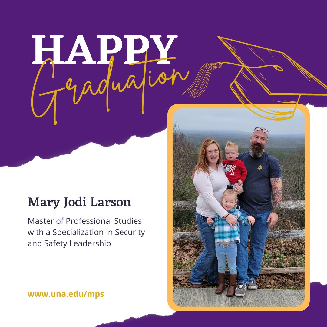 It's time to celebrate! We're excited to show off some of our MPrS graduates who are joining our Interdisciplinary and Professional Studies alumni family! If you see your graduate, please give them a shout-out!
#MyUNA #CASEatUNA #RoarLions!