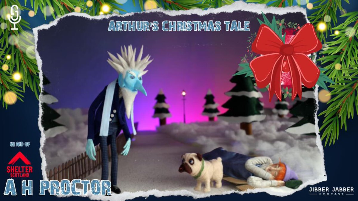 ah_proctor's tweet photo. Join me, Jay Mac and Kev this Sunday to chat about Arthur's Christmas Tale &amp; how this heart warming animation is raising funds in aid of @shelterscotland this Christmas with the help of independent Scottish Cinemas @Bathgate_Cinema @AlloaCinema https://t.co/XRVvfQFPRG https://t.co/SqHGjjlWa3