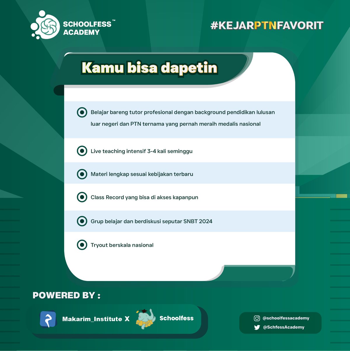 Schoolfess Academy tweet media