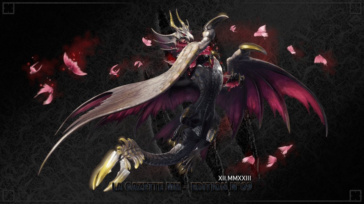 LaGazetteMH's tweet photo. 💥 L'ultime édition est là !

📜 La Gazette MH - Édition N°09
📅 Décembre 2023
📝 Rédacteur / Designer : @Skorm_X 
🗞️ Correcteur : @Lumios974 

👑 @monsterhunter | @capcom_france 

👁️ Modifications effectuées https://t.co/IcJXkYKXYN