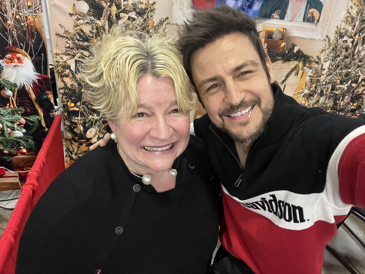 One of my favorite actors at <a href="/hallmarkchannel/">Hallmark Channel</a> is <a href="/tyler_hynes/">Tyler Hynes</a> and he is so nice. #ChristmasCon23