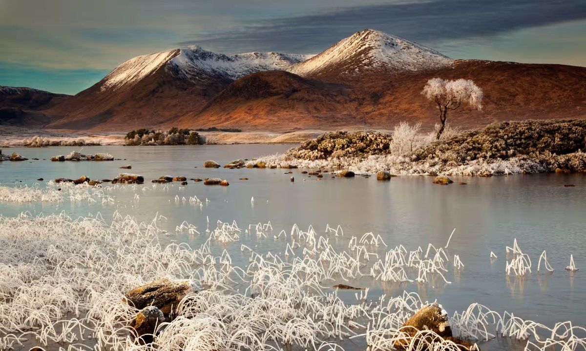 Rannoch Moor and Lochan na h-Achlaise Even in winter Scotland exudes beauty. If only we owned our own country.