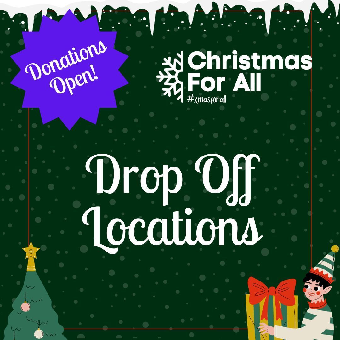 Our drop-off locations are currently open across the North East of England! We want to say a massive thank you to all the community organisations, businesses and other locations that have got involved this year.

You can find our donation locations here - buff.ly/3TyvhcW
