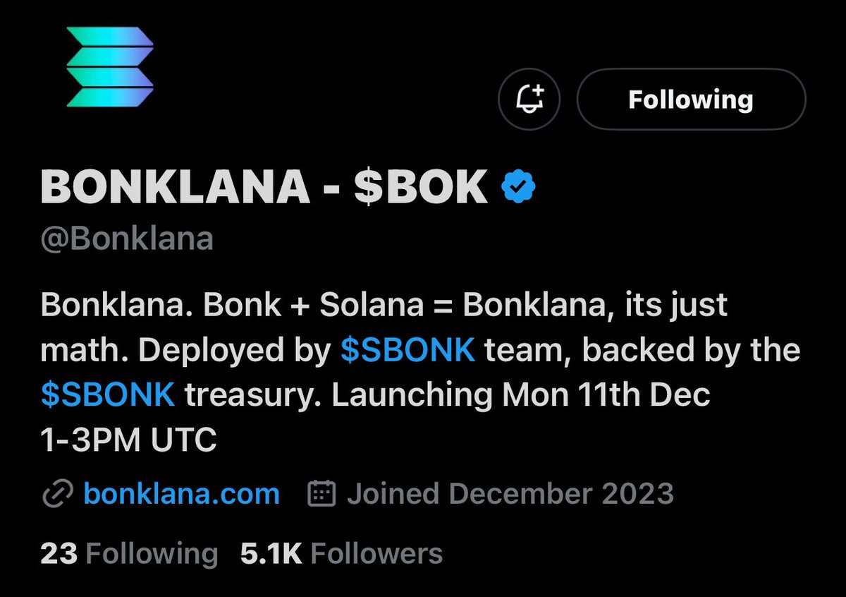 dogdad's tweet photo. GM🤑 SOLANA LOVERS 🔵🟣
In January I said buy $SBONK the team is solid and IF it doesn’t make you 🤑 i’ll refund you…

12 months later still UP $ massively when 99% of ur $sol 🗑️ went to 0

NOW THEY’RE BACK
🔹RT / Cmmt 
🔹Follow @Bonklana &amp; @GMgmers 
🔹3 ppl win $25 of $BOK @ 🚀 https://t.co/9Be9byt3xA