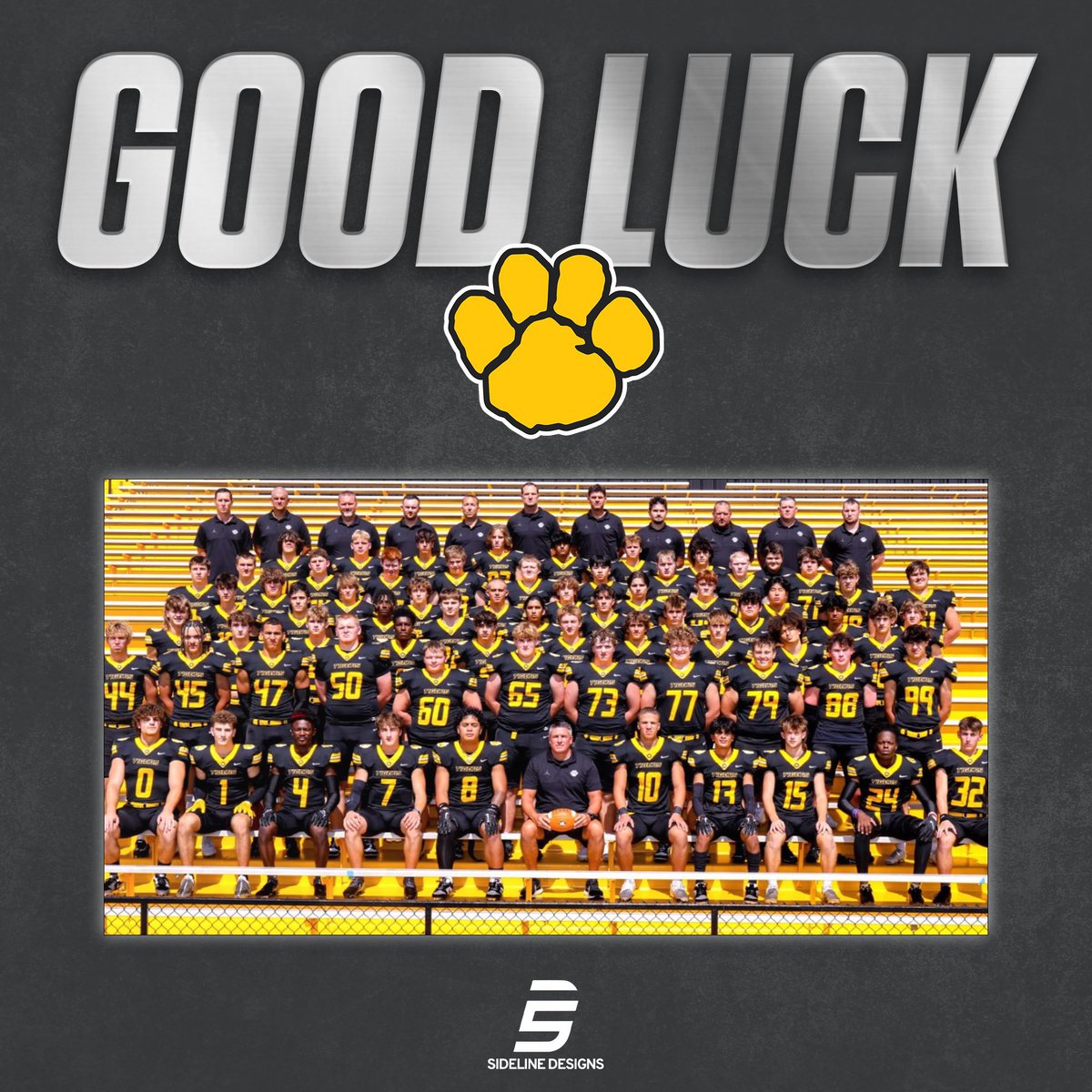SLdesigns2020's tweet photo. Wishing Coach Walker and @nafootball_tfl the best of luck as they play for a PIAA Championship today! 👊 https://t.co/xCM8IhuYon