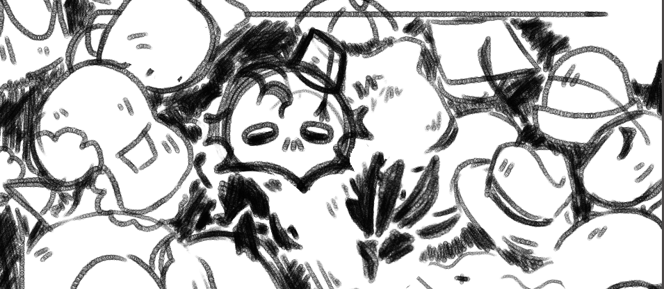 Scrackle272623's tweet photo. Do ya'll think this scene reads okay? / what do you see?
#artmoots #artcritique #comiccritique #newartist #art #artwork #furryart #furry #fursona #arttradesopen #commsopen #commissionsopen #blackfriday #oc #comic #comicart #webtoon #tapas https://t.co/ROQbbwmIym