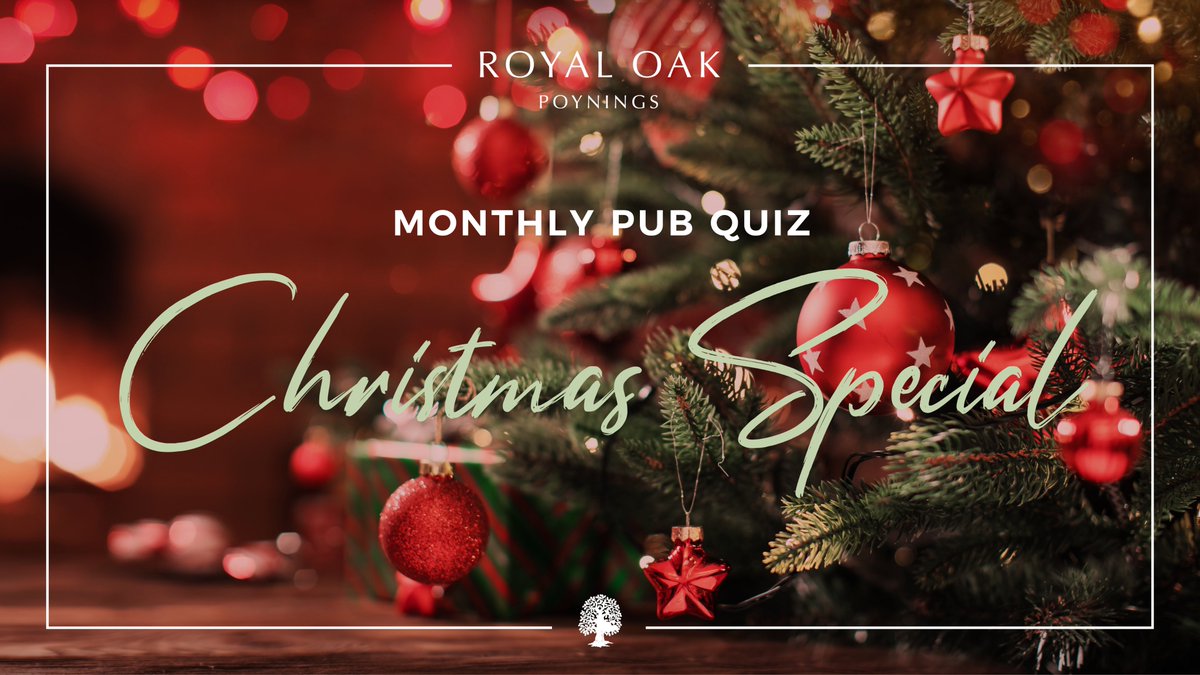 ROPoynings's tweet photo. Our Christmas quiz will take place on Wed 20th Dec, 7.30pm start! 🎄

Steak, chips, and peas for just £12.00 when taking part in the quiz - Christmas attire encouraged but not compulsory! 🎅

Limited tables, so book now - Please call 01273 857389 or visit our site to book x https://t.co/EAi9J2LmOZ