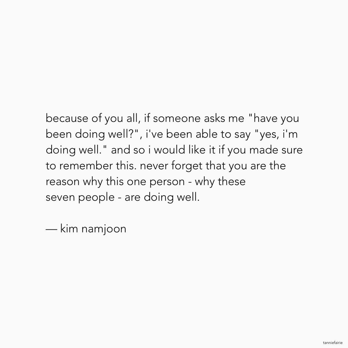 tanniefairie's tweet photo. bringing back what joon said to army https://t.co/iFGVYWD649