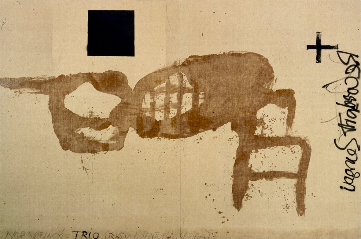 MuseuTapies's tweet image. Inauguració el 13.12.2023

"Tàpies. L'empremta del zen"

Exposició centrada en l’interès de #Tapies per l’obra d’alguns monjos japonesos dels segles XVIII i XIX que van ser transmissors dels ensenyaments del #budisme #zen.

+ info fundaciotapies.org/exposicio/tapi…

#Japo #AnyTapies #BCN