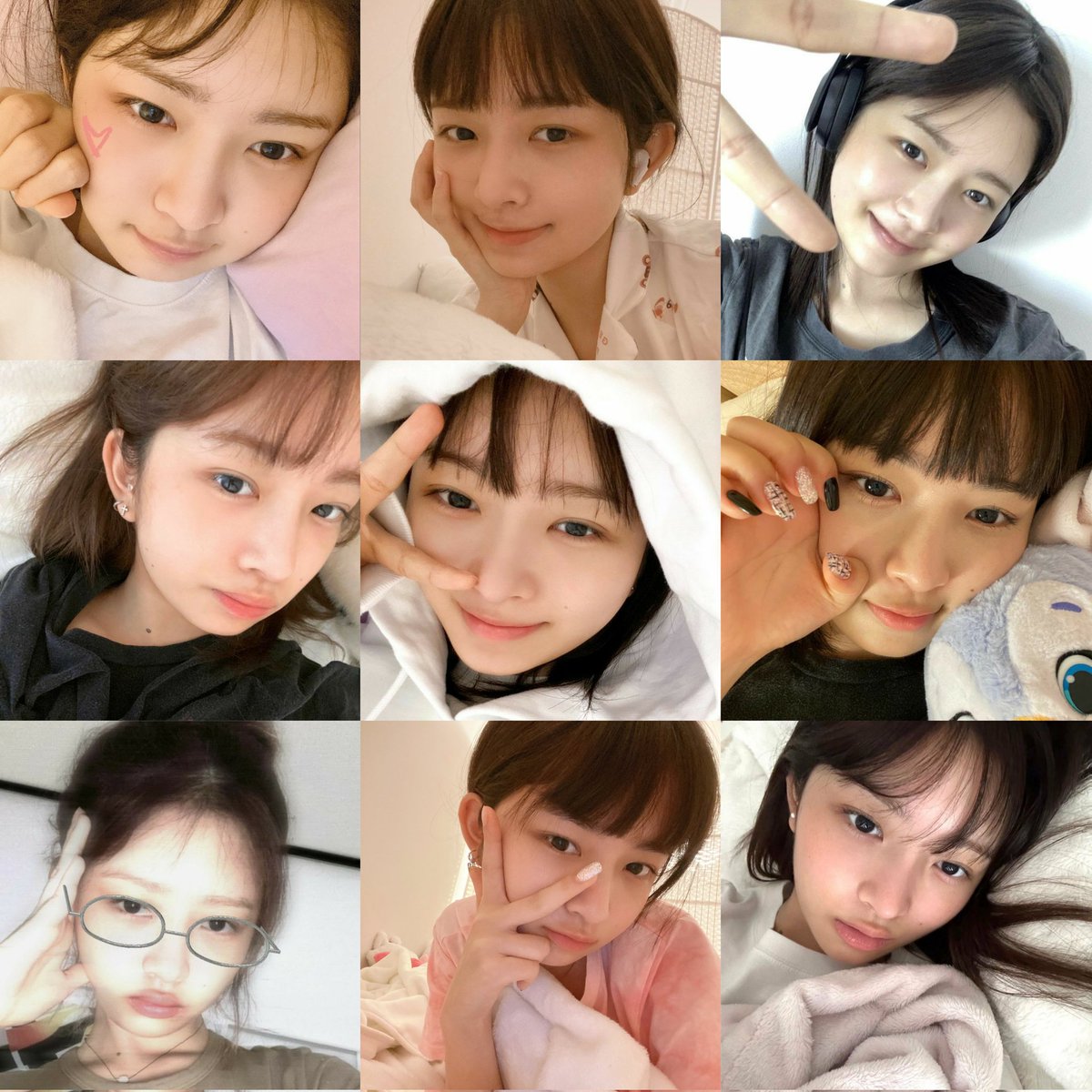 just barefaced rei in her bedroom 🧸🧴🤍