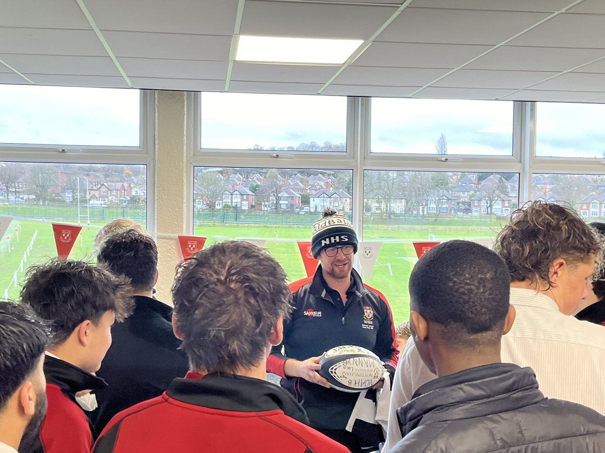 Final game of the season for the 1st XV, signed off with a win.  Huge thanks to <a href="/MrJMHamilton/">J.M Hamilton</a> for all you’ve over the years for the boys💪🙏👏 <a href="/NHSSport/">Nottingham High School Sport</a>