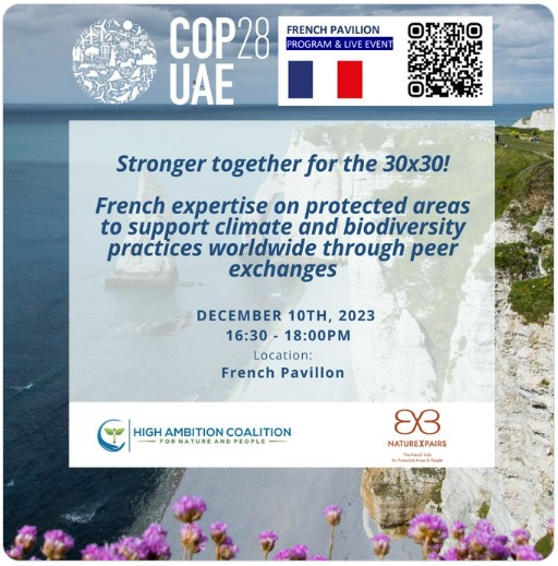 Fonds français pour l'environnement mondial (FFEM) (@ffem_fr) on Twitter photo #COP28 📢
Join <a href="/FFEM_Fr/">Fonds français pour l'environnement mondial (FFEM)</a> for the Side Event co-organized by <a href="/NatureXpairs/">NatureXpairs</a> & <a href="/HACoalition/">High Ambition Coalition</a> to showcase the High Ambition Coalition for Nature & People (HAC N&P) and the exemplary work done by the #French working group.
🎥Live event or replay here : lnkd.in/g3N94tdy #COP28 📢
Join <a href="/FFEM_Fr/">Fonds français pour l'environnement mondial (FFEM)</a> for the Side Event co-organized by <a href="/NatureXpairs/">NatureXpairs</a> & <a href="/HACoalition/">High Ambition Coalition</a> to showcase the High Ambition Coalition for Nature & People (HAC N&P) and the exemplary work done by the #French working group.
🎥Live event or replay here : lnkd.in/g3N94tdy