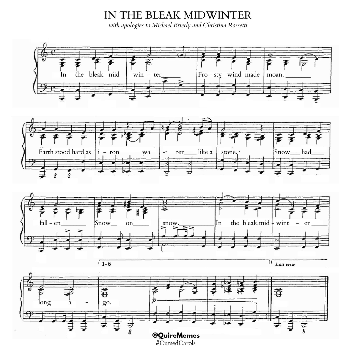 In Quires and Places Where They Meme tweet media