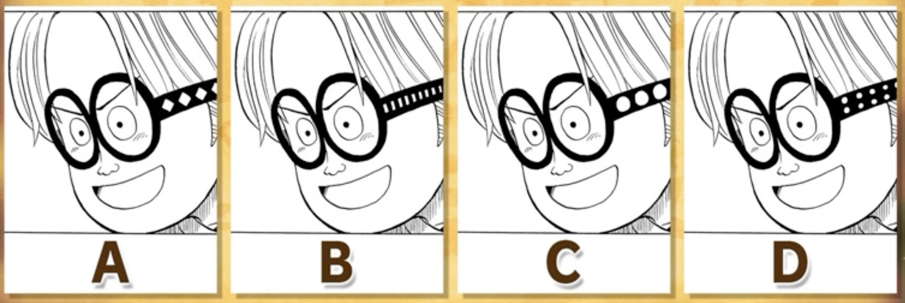 Artur - Library of Ohara on X: Very interesting detail, Oda reveals that  Doflamingo's glasses were actually inspired by Kamen Rider Super 1! More  specifically, Oda drew a picture of Kamen Rider