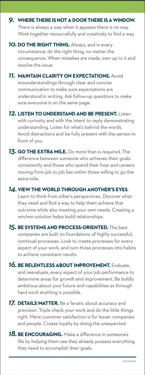 girdley's tweet photo. I just realized the actual images didn’t post.  Here is Andrew’s actual core behaviors. https://t.co/Uf5InTwzQ7