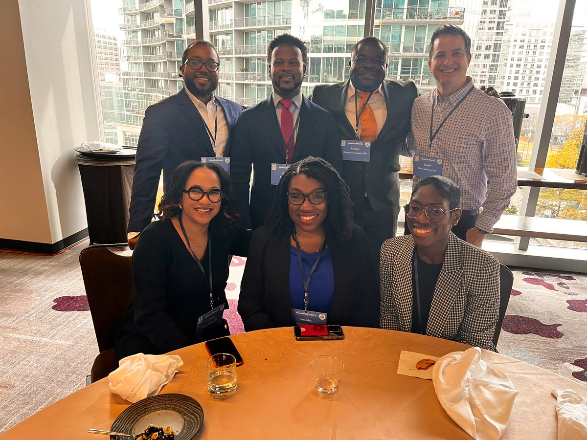 AdjoaGIMD's tweet photo. I had a blast at the DREAM awards catching up with new and old friends! Honored to be a 2023 awardee with fellow superstars @briscoeknows @LaurenNephewMD @EricJVargasMD  #MoAwoniyi✨✨

Thanks to @KofiClarkeMD @SandraQuezadaMD #JuliaLui @colorofcci @JanssenUS https://t.co/qpBbLZdIwd