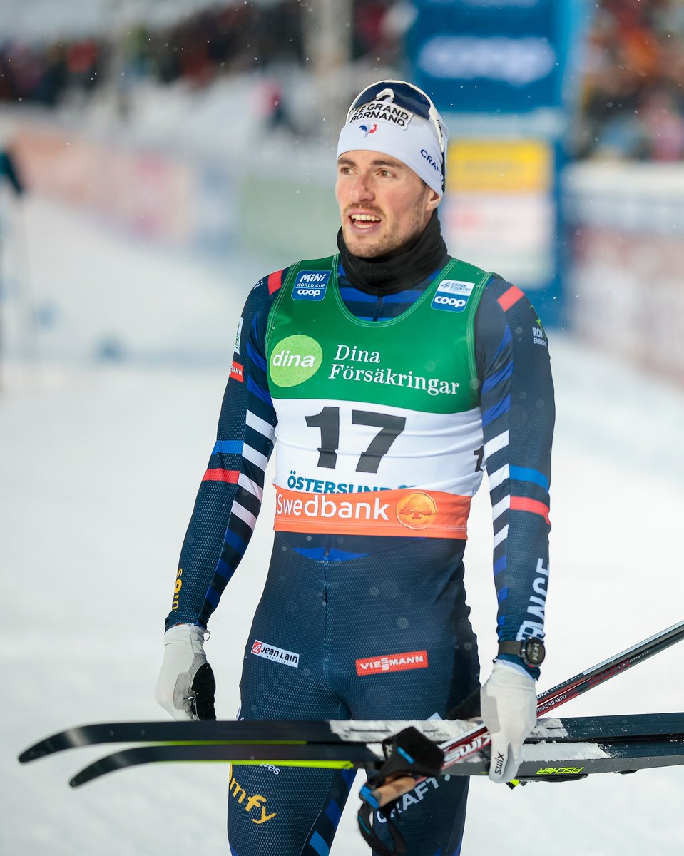 FedFranceSki's tweet photo. Ski de fond sprint classique 🇫🇷

À Östersund, @JulesChappaz est 5⃣e de sa demi-finale. 
Malgré une grosse manche, il manque la qualification en finale d'un cheveu. 🇫🇷👊

@ChanavatLucas termine 6⃣e de sa demi-finale.
 
📅 Retrouvez nos bleus demain à 10 h 15 pour le 10 km. 🇫🇷👊

📸 Nordic Focus