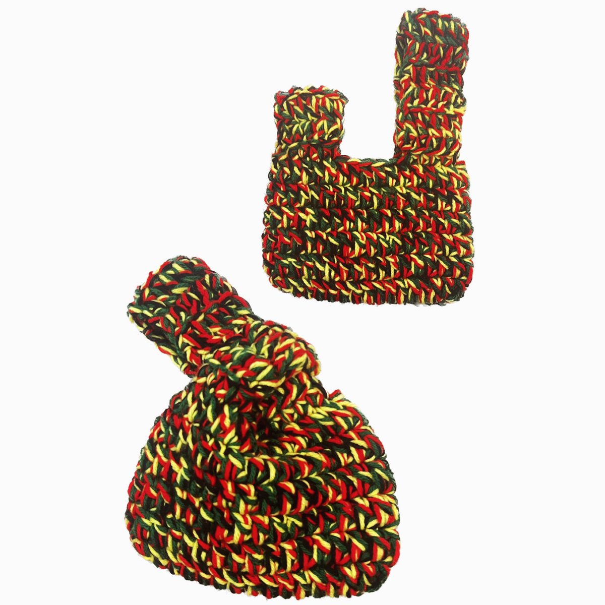livelifetee_'s tweet photo. knot bag #rastacolors #knotbag #japaneseknotbag #crochet #crochetbag #crochetknotbag 🖤 https://t.co/CwC0JnVTFp