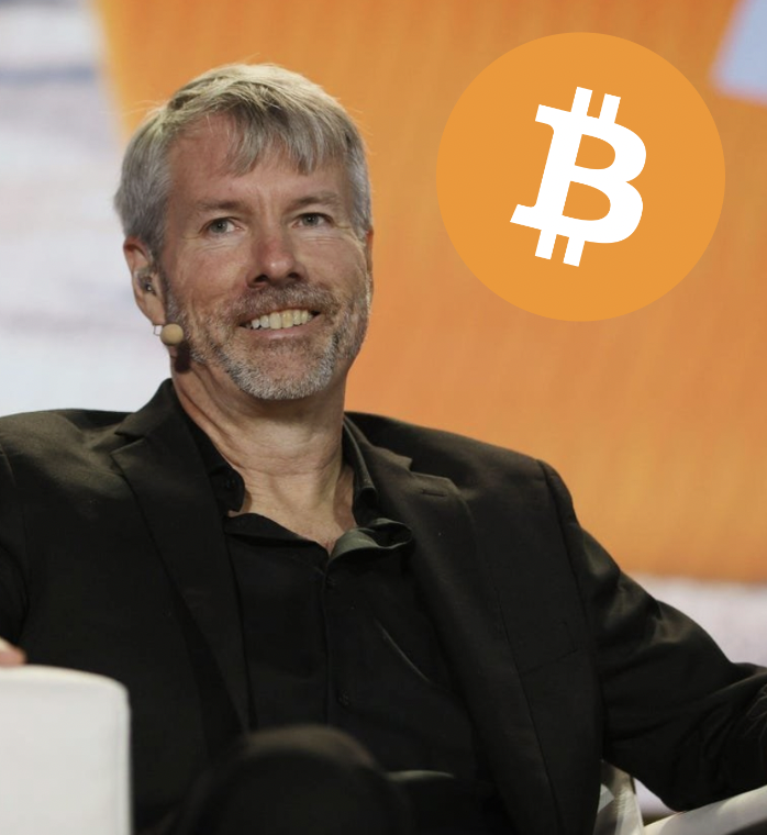 pete_rizzo_'s tweet photo. ✨ Michael Saylor, exactly 2 years ago: "By 2024, JP Morgan and Bank of America will be buying #Bitcoin." 

He knew 💫 https://t.co/Ndx1sUffZw